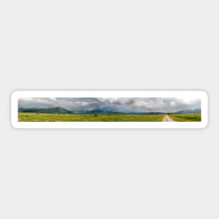 Mountain panorama Sticker